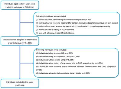 Association between dietary approaches to stop hypertension eating pattern and lung cancer risk in 98,459 participants: results from a large prospective study